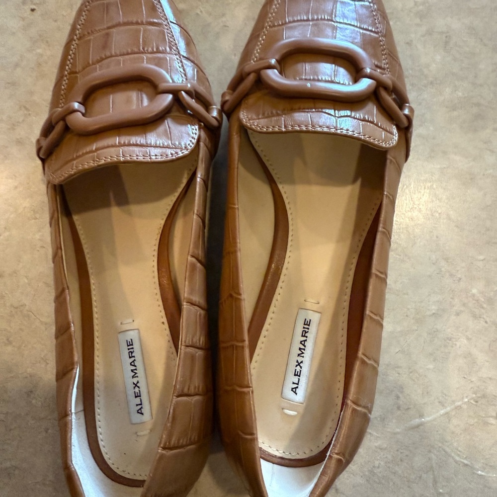 Alex Marie Women's Tan Loafers